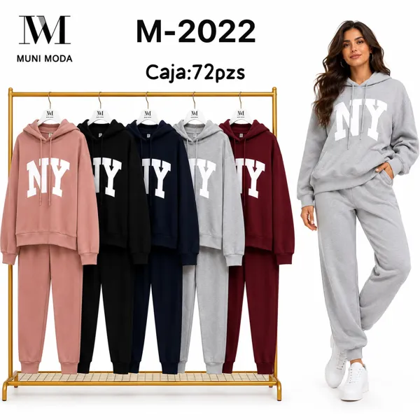 Conjunto de Sudadera con Capucha y Joggers