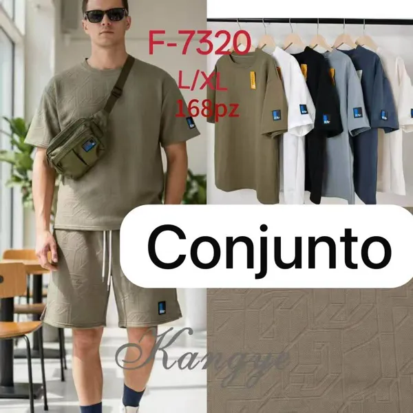 Conjunto de camiseta y shorts