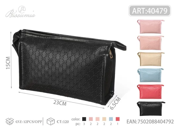 Bolsa de aseo hexagonal para mujer talla M 23*6.5*15