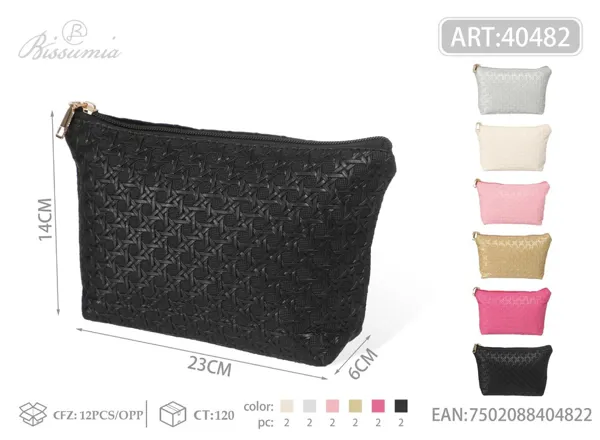 Bolsa de aseo hexagonal para mujer 23*14*6