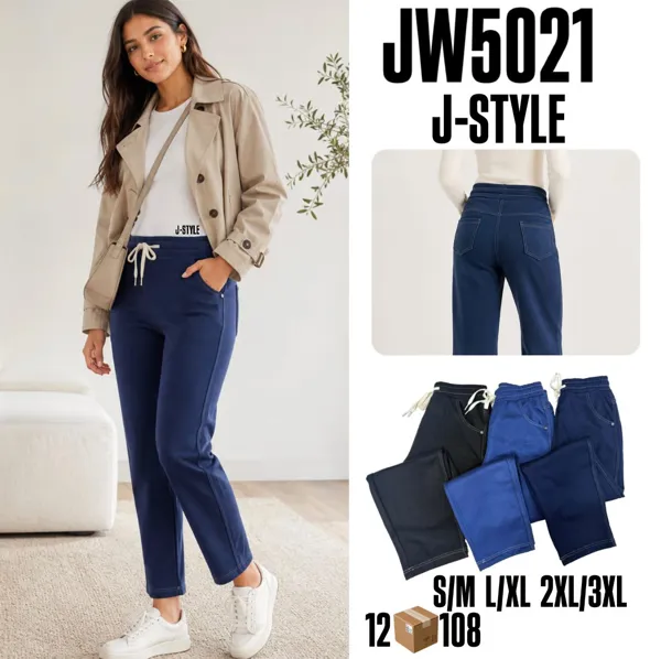 Pantalones con jareta