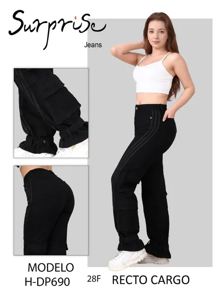 Jeans Recto Cargo