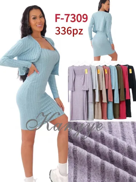Conjunto de vestido y torera