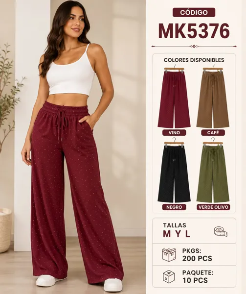 Pantalones palazzo