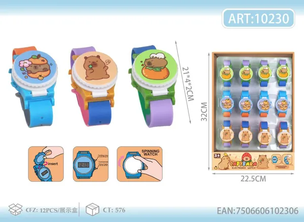 Reloj electrónico infantil de caricatura (modelo 1)