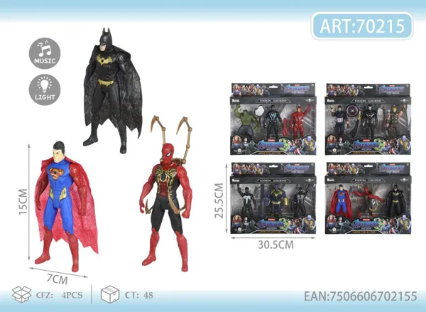 Figura de los Avengers (6.5 pulgadas) modelo 4