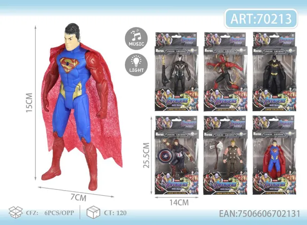 Figura de acción de Avengers (6.5 pulgadas) modelo 2