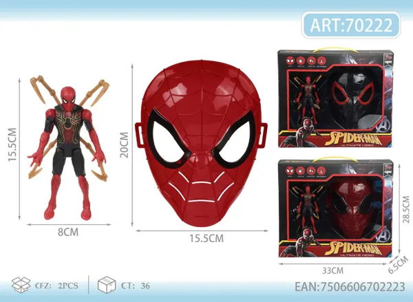 Set de máscaras de personajes de Spider-Man