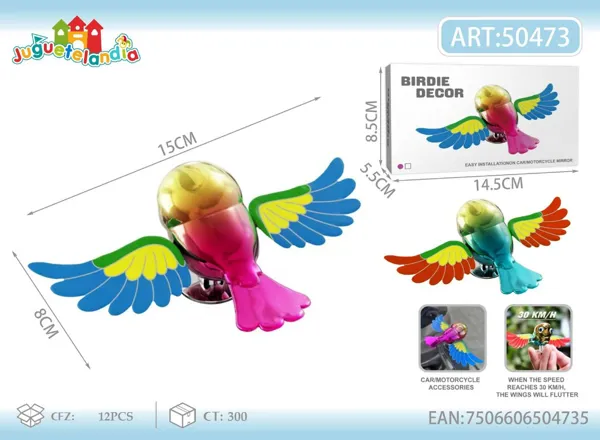 Pájaro volador de compañía