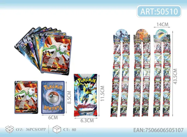 Cartas (blíster) de Pokémon #3