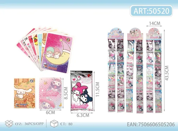 Cartas (blíster) de Sanrio