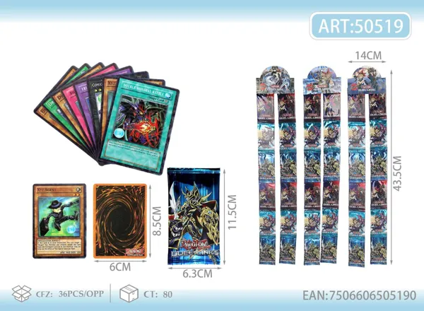 Cartas (blíster) de Yu-Gi-Oh!