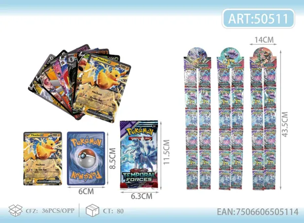 Cartas (blíster) de Pokémon #4