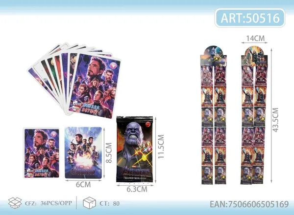 Cartas (blíster) de Avengers
