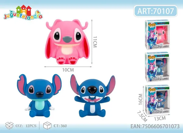 Figura decorativa de Stitch de 4 pulgadas (en caja)