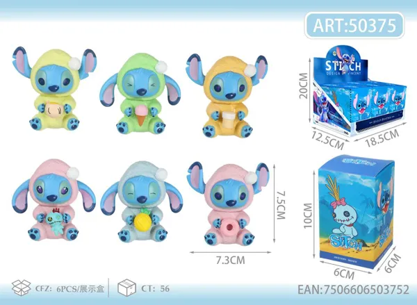 Caja sorpresa de Stitch en pijama