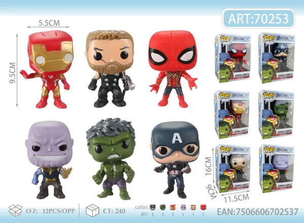 Figura POP de Avengers (4 pulgadas)