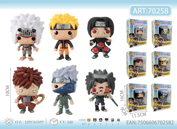 Figura POP de Naruto (4 pulgadas)