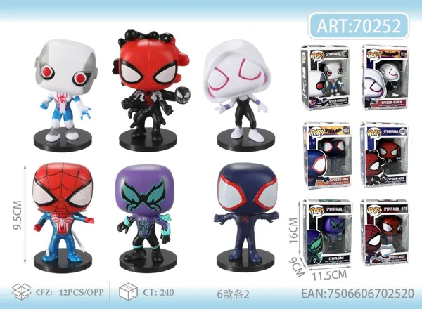 Figura POP del nuevo Spider-Man (4 pulgadas)