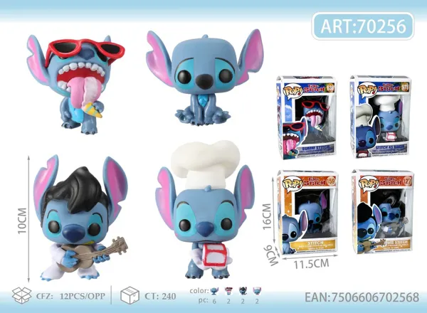 Figura POP de Stitch (4 pulgadas)
