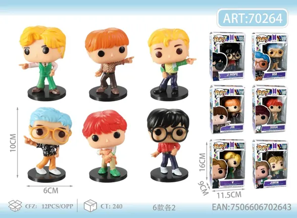 Figura POP de BTS (4 pulgadas)
