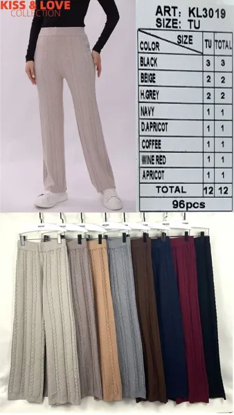 Pantalón tejido