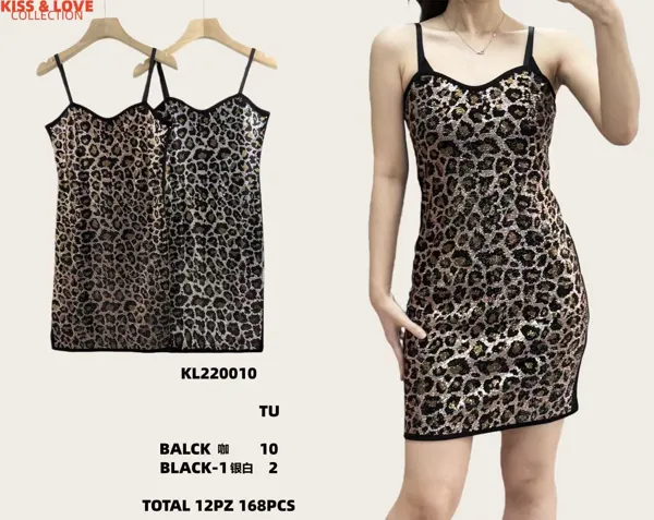 Vestido corto por mayoreo en Mixcalco
