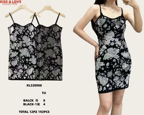 Vestido con lentejuelas