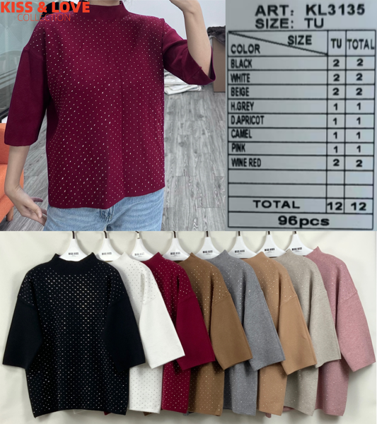 Blusa con pedrería