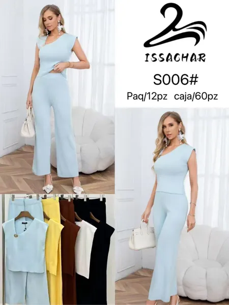 Conjunto de top y pantalón