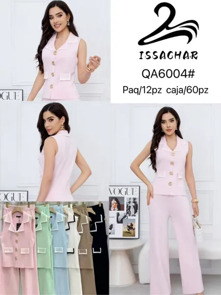 Conjunto de chaleco y pantalón