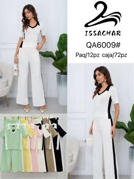 Conjunto de top y pantalón