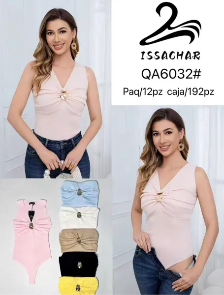 Body con fruncido central