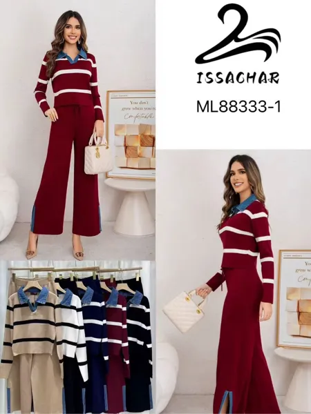 Conjunto de suéter y pantalón