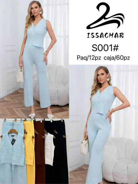 Conjunto de chaleco y pantalón