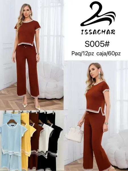 Conjunto de top y pantalón