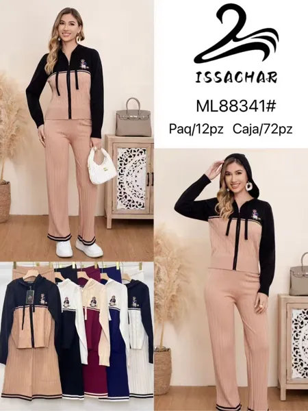 Conjunto deportivo de sudadera con capucha y pantalón