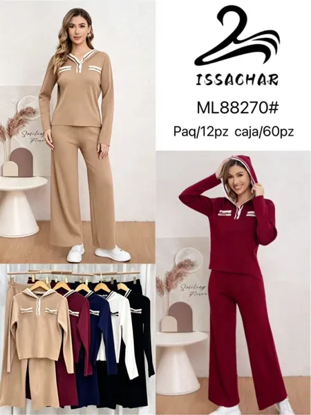 Conjunto de sudadera con capucha y pantalón