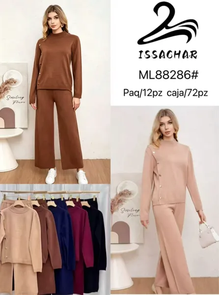 Conjunto de suéter y pantalón