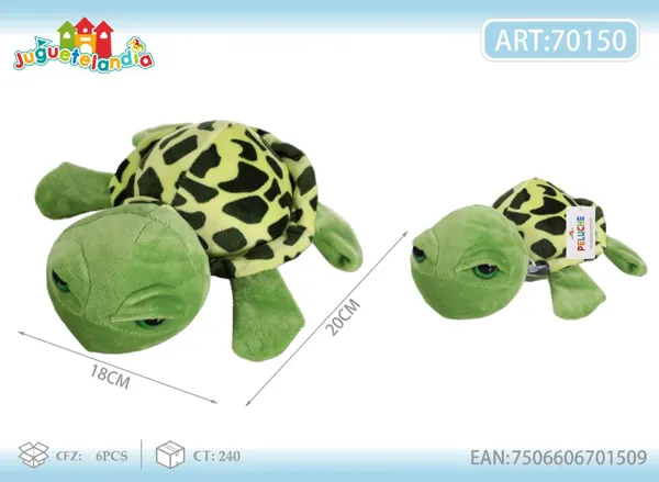 Peluche de tortuga marina (7 pulgadas)