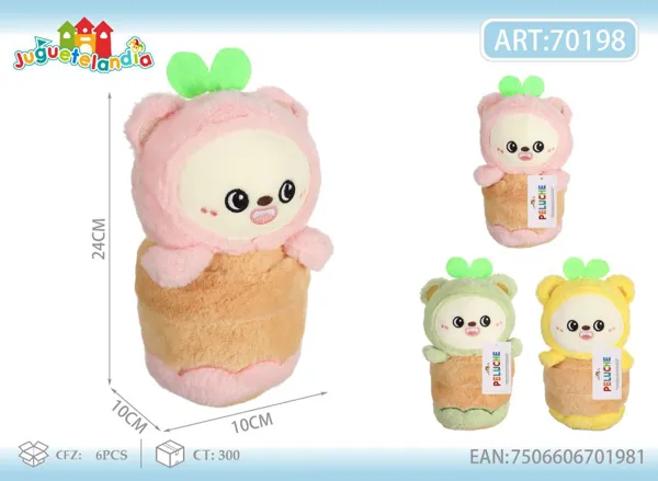 Peluche de muñeca en maceta (25 cm)