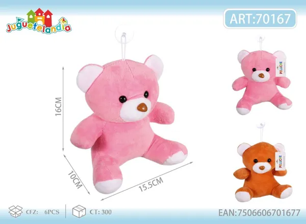 Peluche de oso de colores (17-20 cm)