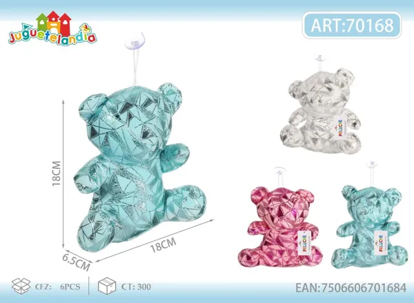 Peluche de oso diamante (17-20 cm)