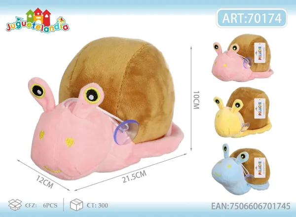 Peluche de caracol (7 pulgadas)