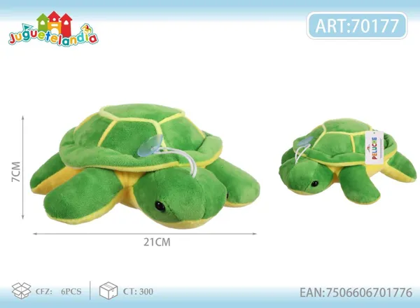 Peluche de tortuga (17-20 cm)