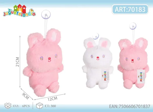 Peluche de conejito tierno (7 pulgadas)