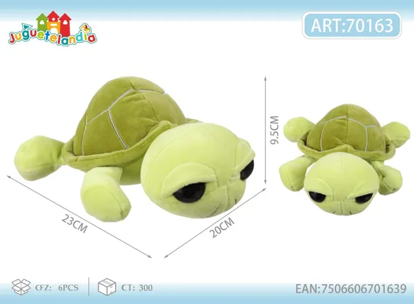 Peluche de tortuga (23 cm)