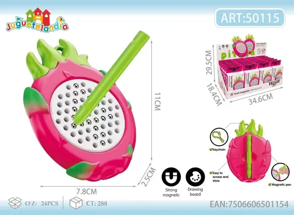 Tablero magnético didáctico pitaya