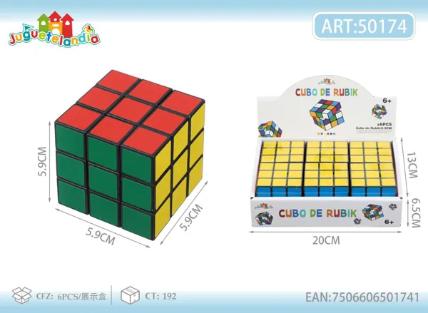 Cubo mágico 3x3 de 5.9 cm