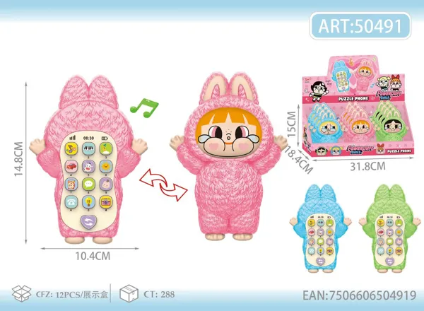 Celular de Juguete Musical Educativo en Español Crybaby